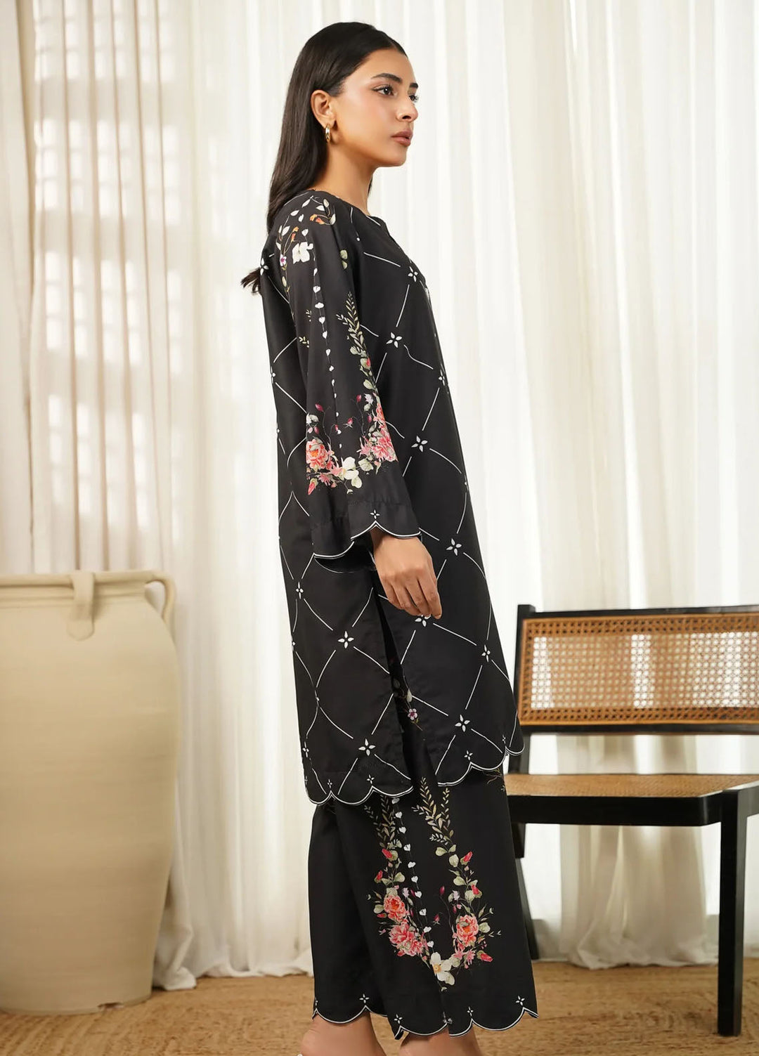 Dhaga Pret Printed Poly Cambric 2 Piece Suit Cyrille