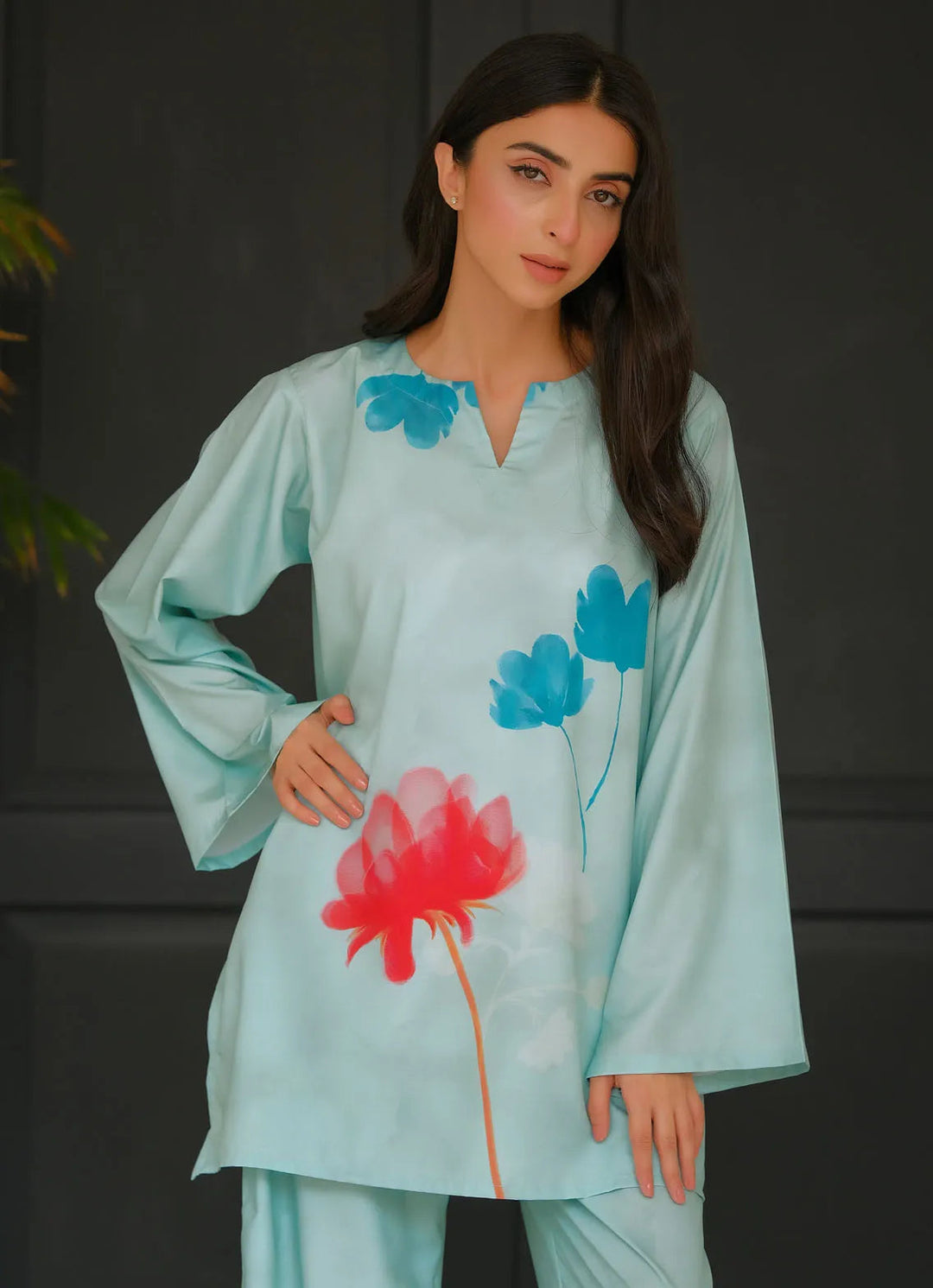 Dhaga Pret Printed Soft Crepe 2 Piece Avel