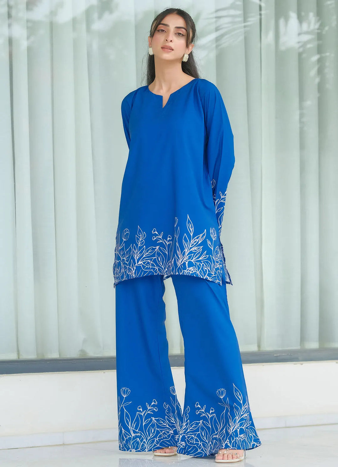 Dhaga Pret Printed Soft Crepe 2 Piece Roosevelt
