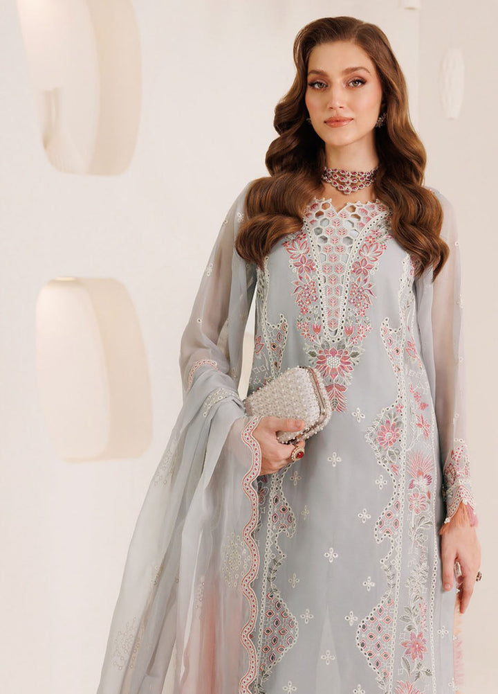 Dhagaay by Alizeh Fashion Embroidered Chiffon Suits Unstitched 3 Piece AFB25DF D-02 Mahrosh - Festive Collection