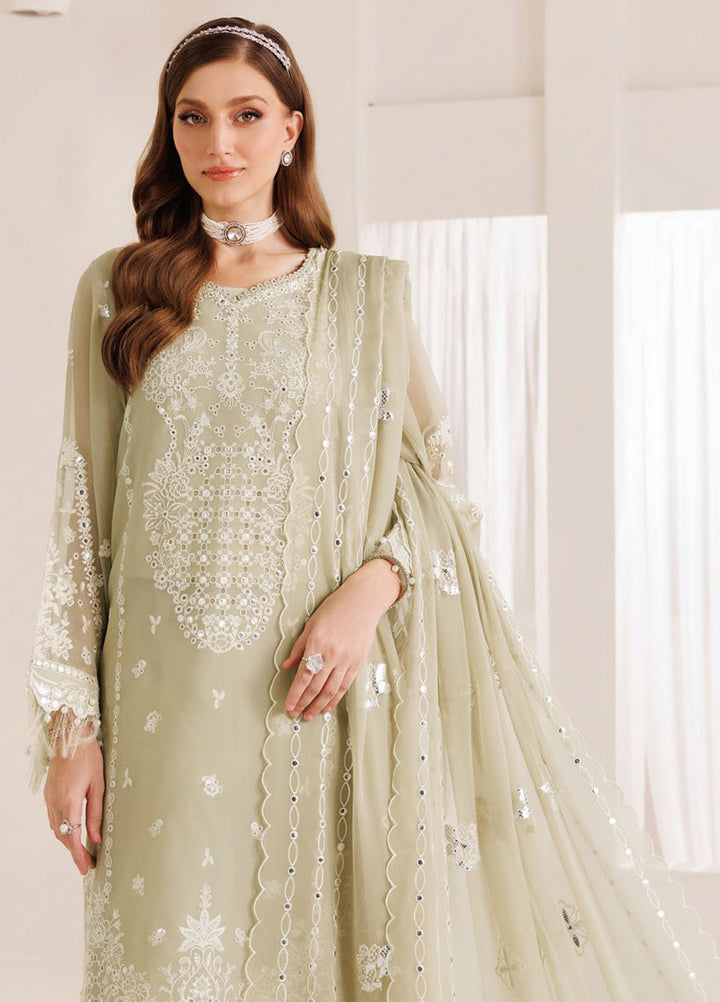 Dhagaay by Alizeh Fashion Embroidered Chiffon Suits Unstitched 3 Piece AFB25DF D-03 Ahana - Festive Collection