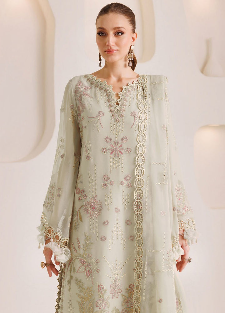 Dhagaay by Alizeh Fashion Embroidered Chiffon Suits Unstitched 3 Piece AFB25DF D-05 Raviyah - Festive Collection