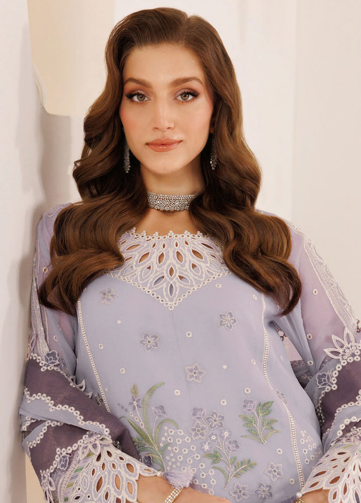 Dhagaay by Alizeh Fashion Embroidered Chiffon Suits Unstitched 3 Piece AFB25DF D-06 Kohsar - Festive Collection