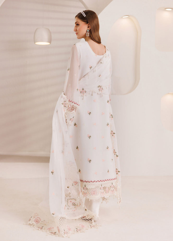Dhagaay by Alizeh Fashion Embroidered Chiffon Suits Unstitched 3 Piece AFB25DF D-07 Rumman - Festive Collection