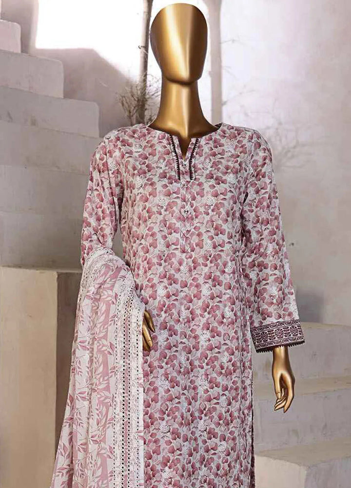 Dhagakari by HZ Textiles Embroidered Lawn Suits Unstitched 3 Piece HZ25DH DEC-990 - Summer Collection