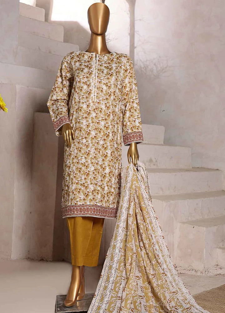 Dhagakari by HZ Textiles Embroidered Lawn Suits Unstitched 3 Piece HZ25DH DEC-993 - Summer Collection