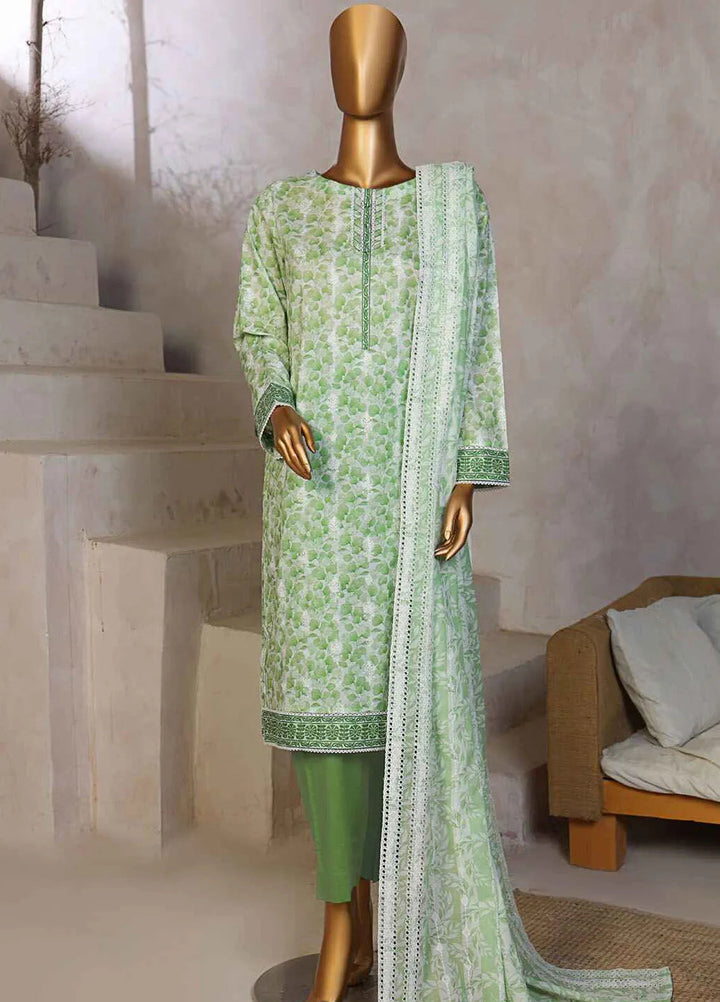Dhagakari by HZ Textiles Embroidered Lawn Suits Unstitched 3 Piece HZ25DH DEC-996 - Summer Collection