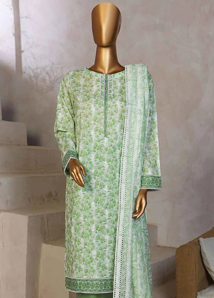 Dhagakari by HZ Textiles Embroidered Lawn Suits Unstitched 3 Piece HZ25DH DEC-996 - Summer Collection