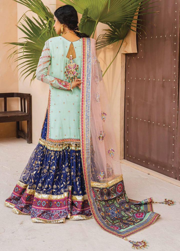 Dhanak By Anaya Embroidered Chiffon Suits Unstitched 3 Piece AKC22M AKM22-01 Naaz - Wedding Collection