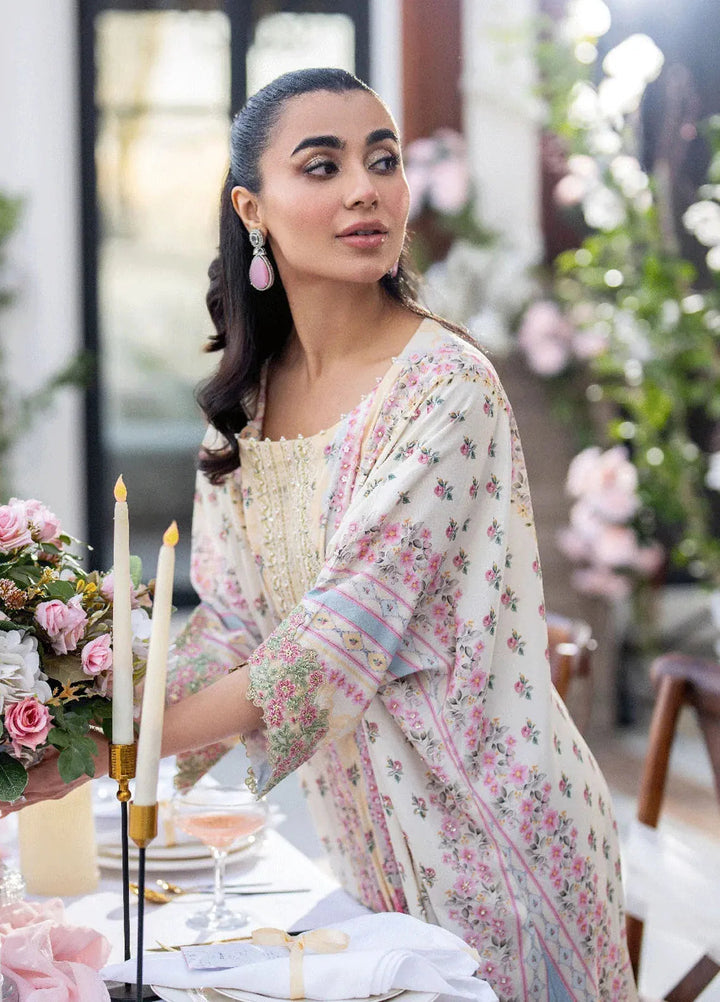 Dhanak Pret Embroidered Crepe Silk Kaftan SS25DA-2692