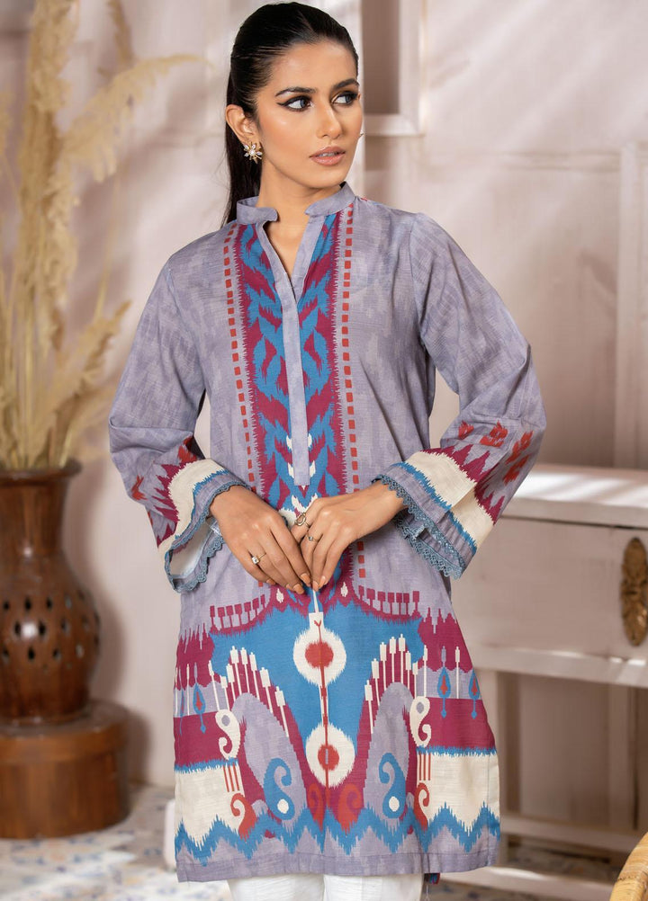 Dhanak Casual Pret  Khaddar Shirt DC-0398 GREY