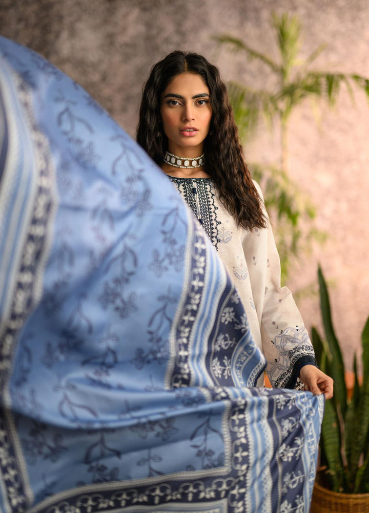 Dhanak Pret Embroidered Khaddar 2 Piece Dress DC-3020 GREY