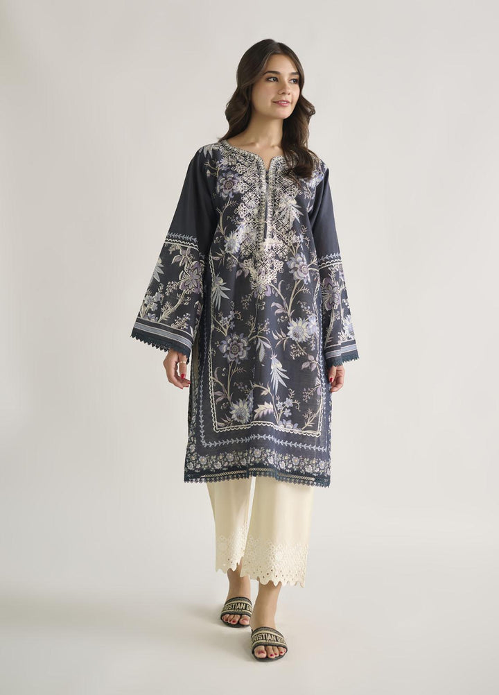 Dhanak Casual Pret  Khaddar Shirt DC-0456 GREY