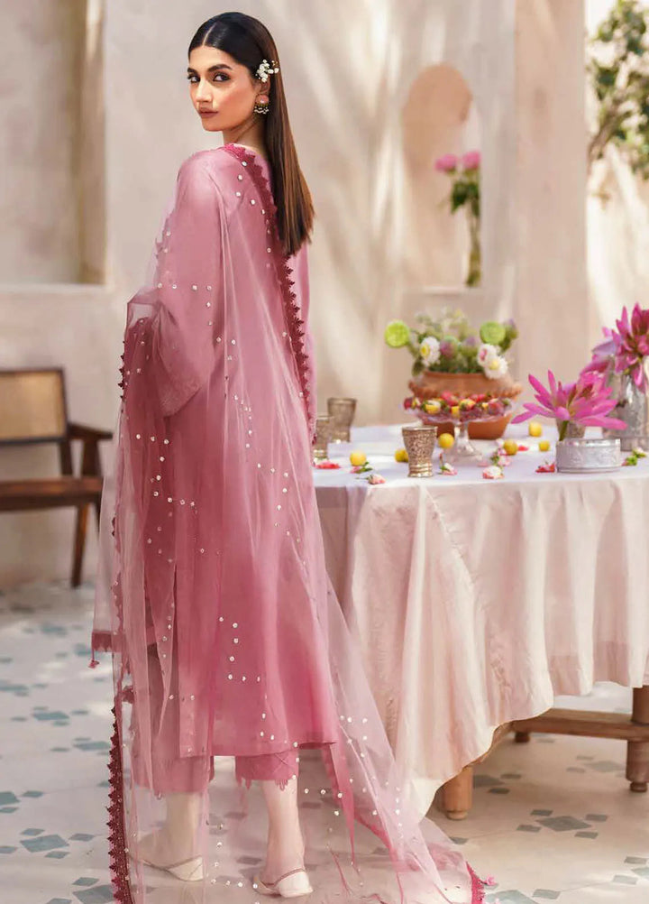 Dhoop Kinaray By Nureh Chikankari Lawn Suits Unstitched 4 Piece NU24DK NS-136 - Summer Collection