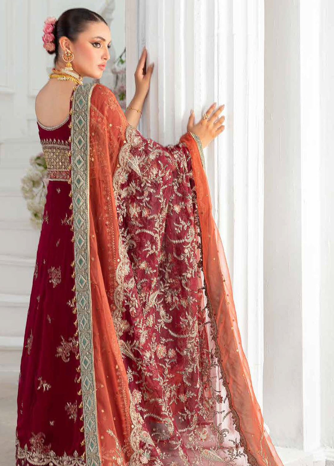 Diamond Dust by Charizma Embroidered Chiffon Suits Unstitched 4 Piece CRZ25DC DD5-03 - Formals Collection