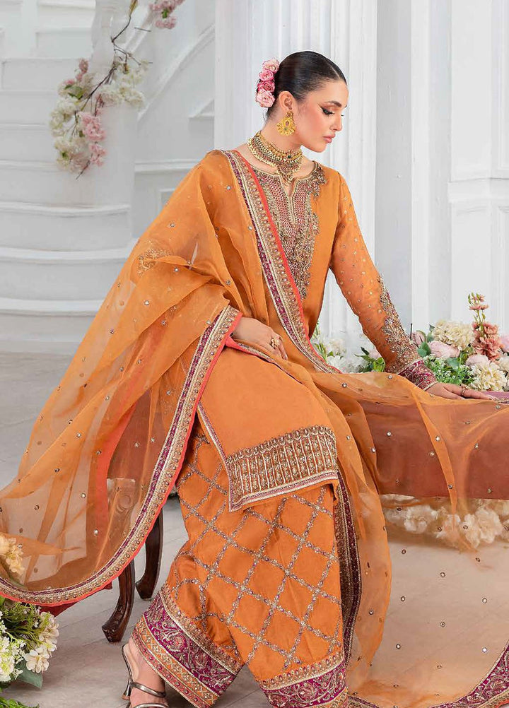 Diamond Dust by Charizma Embroidered Chiffon Suits Unstitched 4 Piece CRZ25DC DD5-06 - Formals Collection