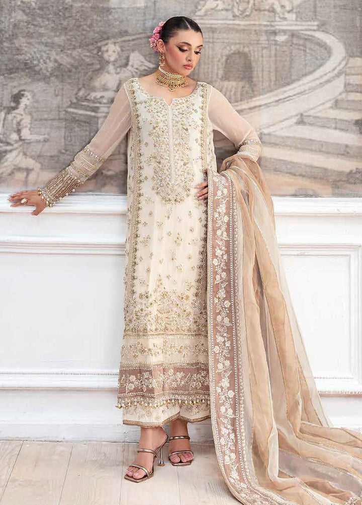 Diamond Dust by Charizma Embroidered Chiffon Suits Unstitched 4 Piece CRZ25DC DD5-07 - Formals Collection