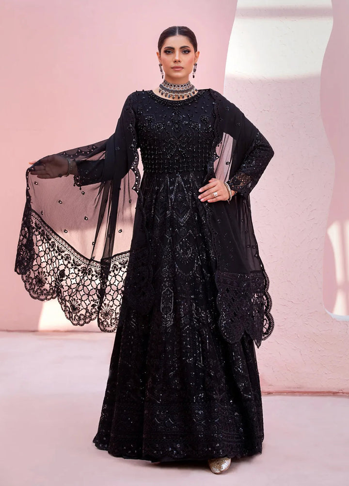 Diara Couture Pret Embroidered Chiffon 3 Piece Suit Elaisa Sf-02