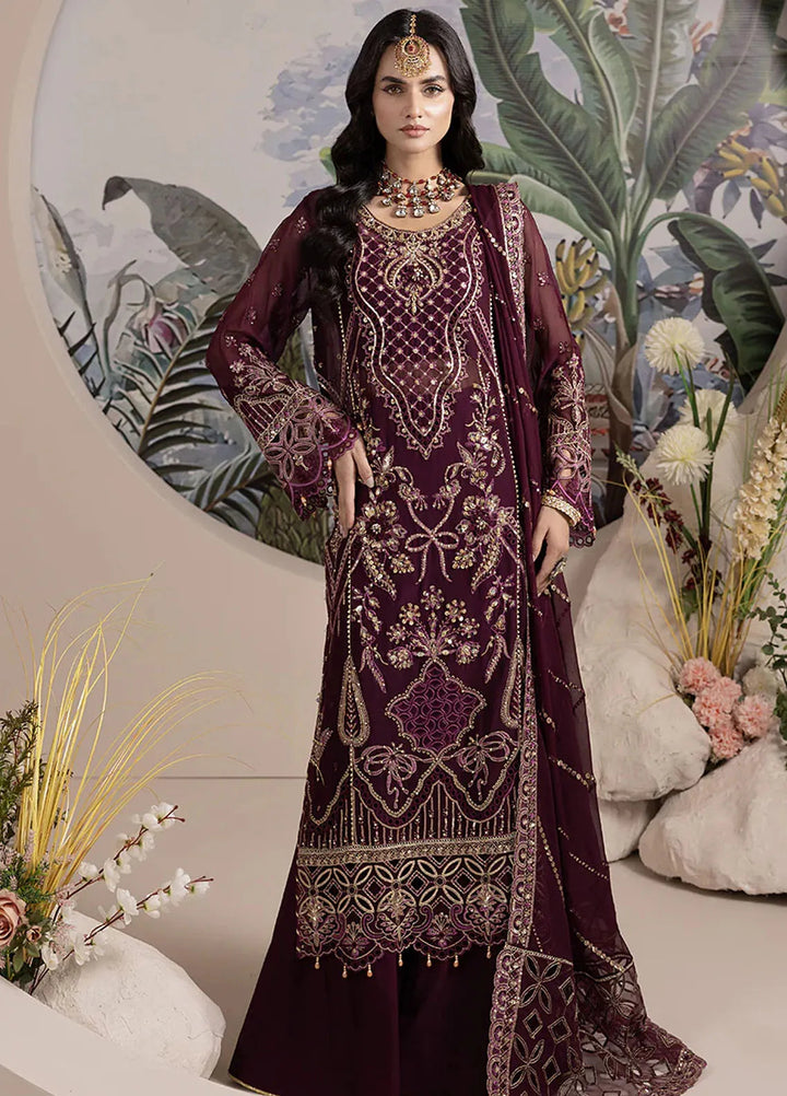 Diara Couture Pret Embroidered Chiffon 3 Piece Suit Mahv-SF-12