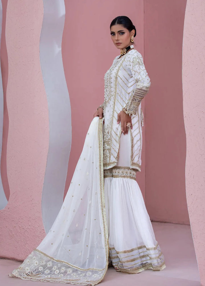 Diara Couture Pret Embroidered Chiffon 3 Piece Suit Yashma Pssg-01-04