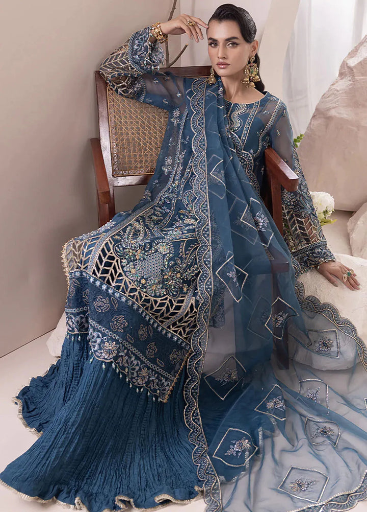 Diara Couture Pret Embroidered Chiffon 3 Piece Suit Yesra-US-647