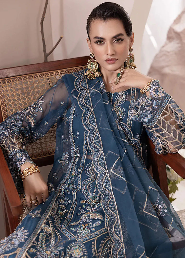 Diara Couture Pret Embroidered Chiffon 3 Piece Suit Yesra-US-647