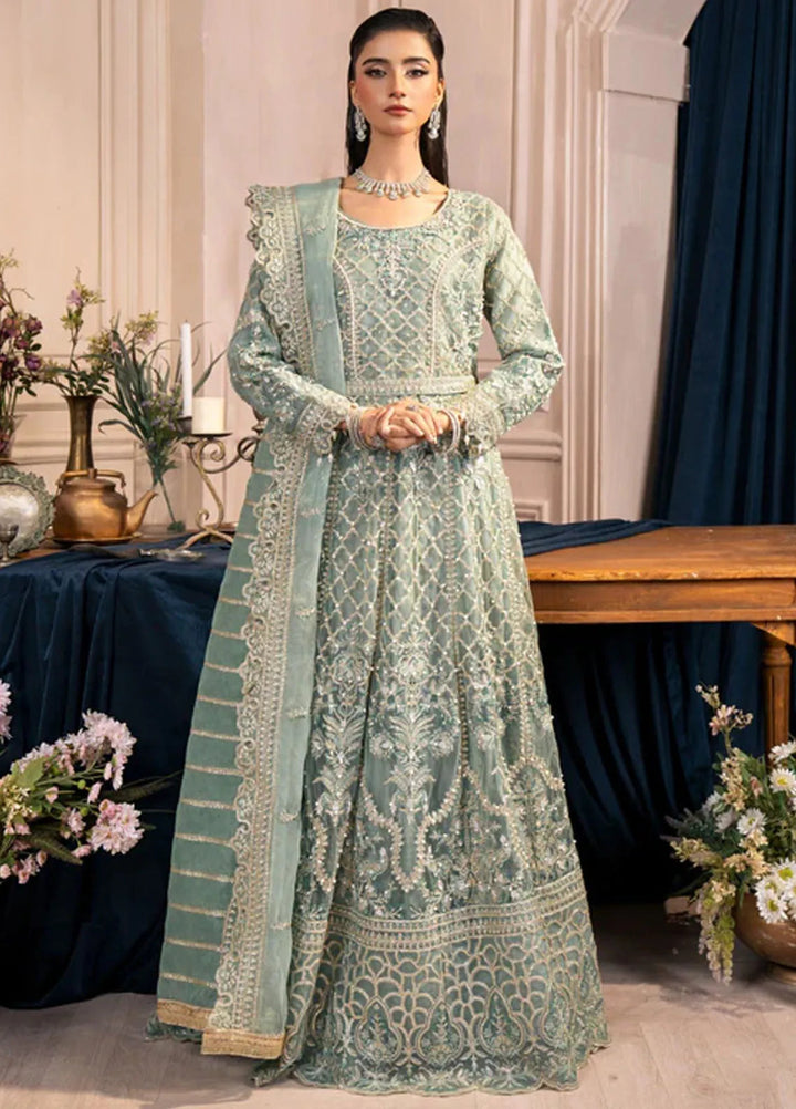 Diara Couture Pret Embroidered Net 3 Piece Suit PNMT-01-06 Ilene Paradise