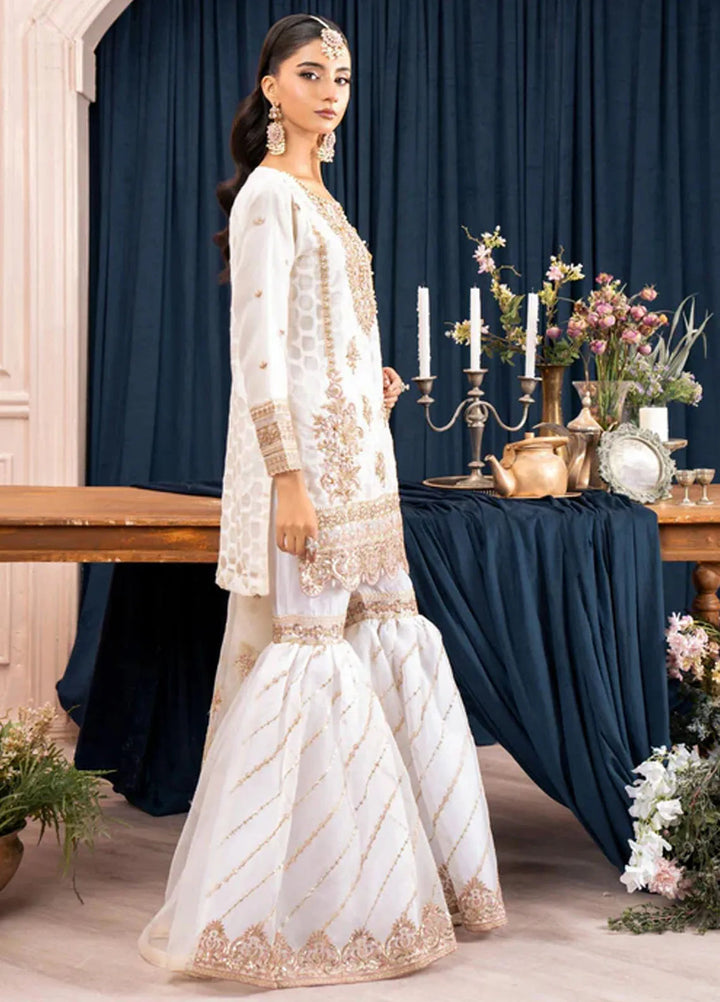 Diara Couture Pret Embroidered Organza 3 Piece Suit US-493 Shahnoor