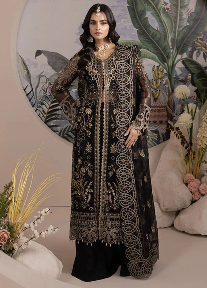 Diara Couture Pret Embroidered Organza 3 Piece Suit US-648 Rehani