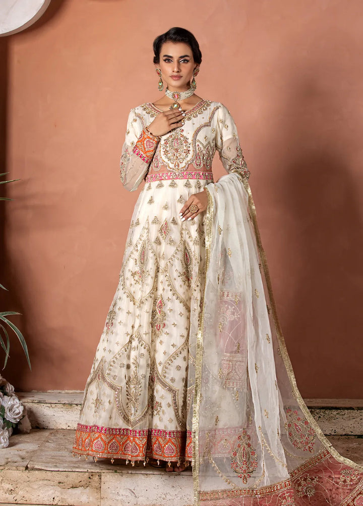 Diara Couture Pret Embroidered Organza 3 Piece Suit Zimal - Df-09