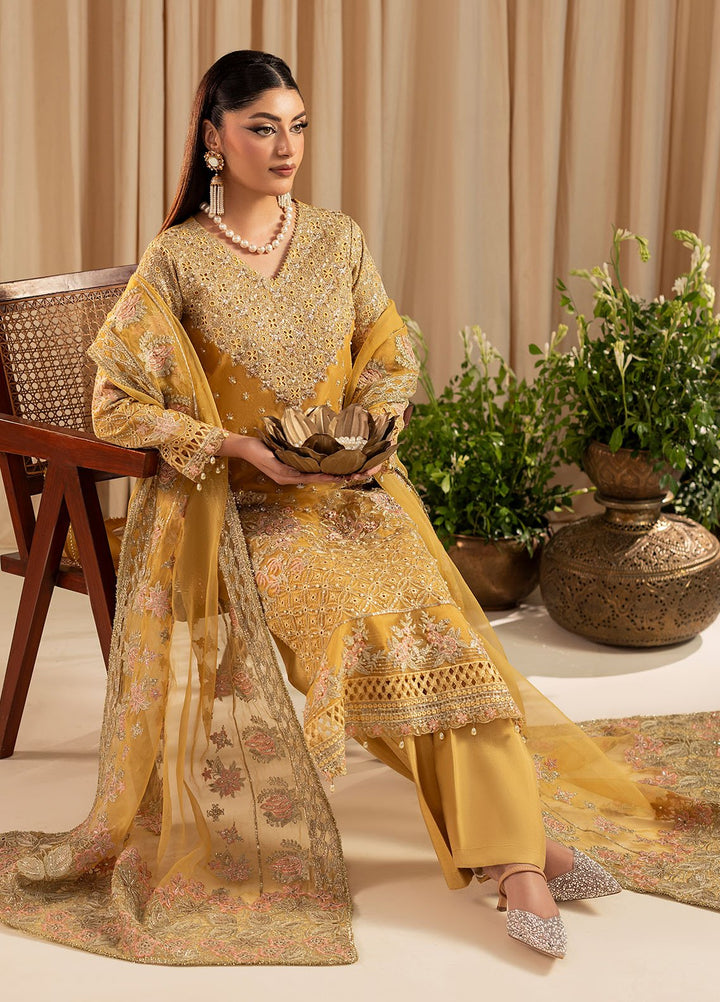 Diara Couture Pret Embroidered Organza 3 Pieces Elzira