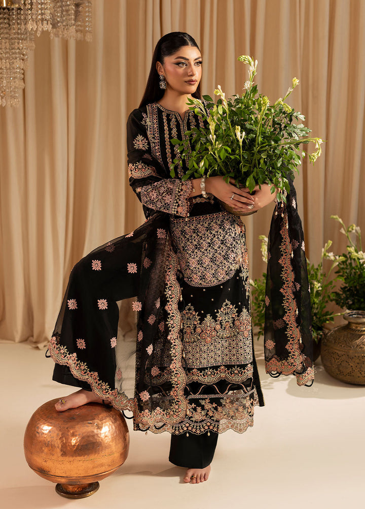 Diara Couture Pret Embroidered Organza 3 Pieces Svara