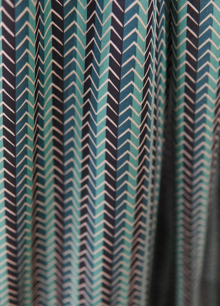 Digital Print By Bin Saeed Printed Lawn Suit Unstitched 3 Piece BN24F Green - Summer Collection