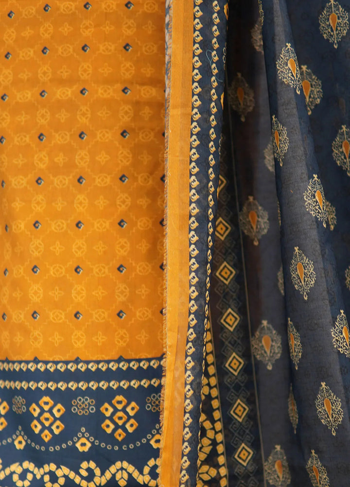 Digital Print By Bin Saeed Printed Lawn Suit Unstitched 3 Piece BS24D D-553 - Summer Collection