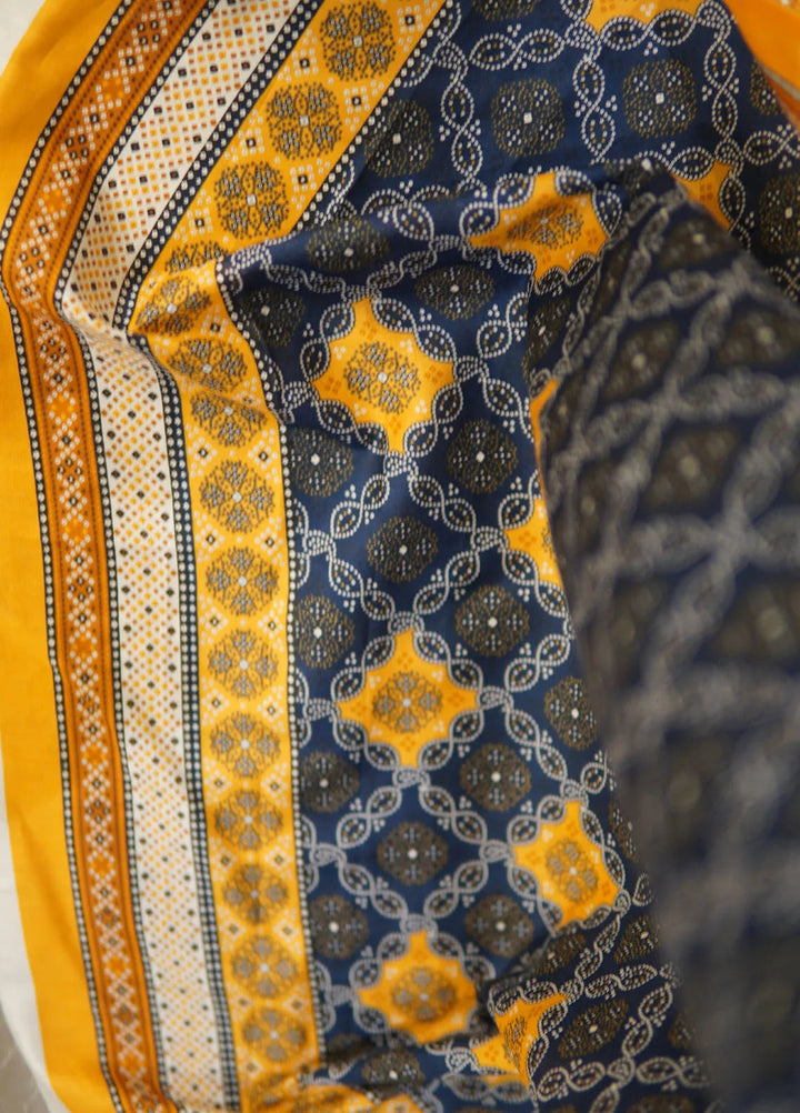 Digital Print By Bin Saeed Printed Lawn Suit Unstitched 3 Piece BS24D D-553 - Summer Collection