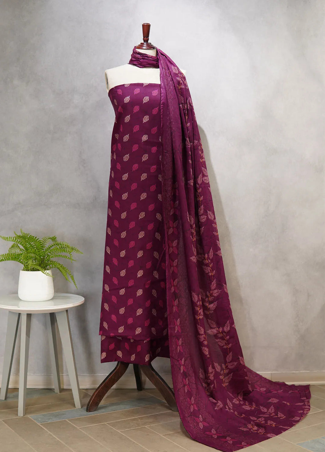 Digital Print By Bin Saeed Printed Lawn Suit Unstitched 3 Piece BS24F D-355 - Summer Collection