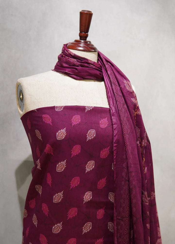 Digital Print By Bin Saeed Printed Lawn Suit Unstitched 3 Piece BS24F D-355 - Summer Collection