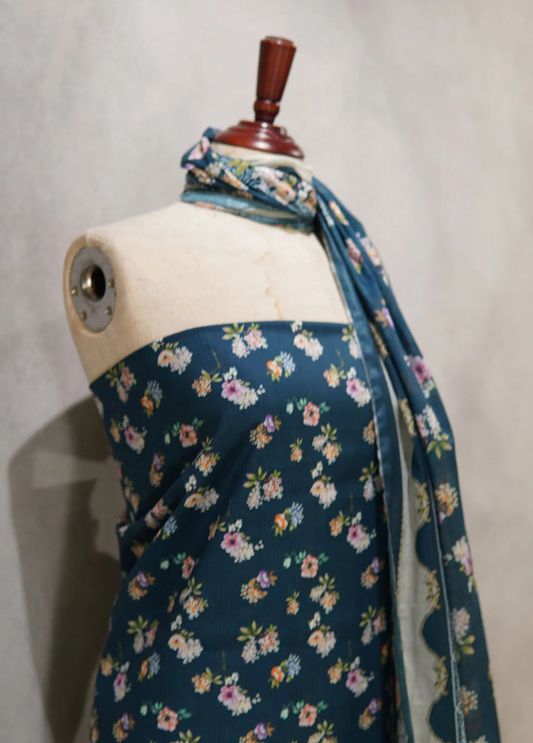 Digital Print By Bin Saeed Printed Lawn Suit Unstitched 3 Piece BS24F D-534 - Summer Collection