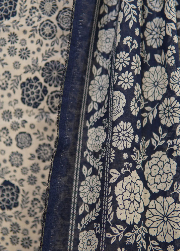 Digital Print By Bin Saeed Printed Lawn Suit Unstitched 3 Piece BS24F D-675 - Summer Collection