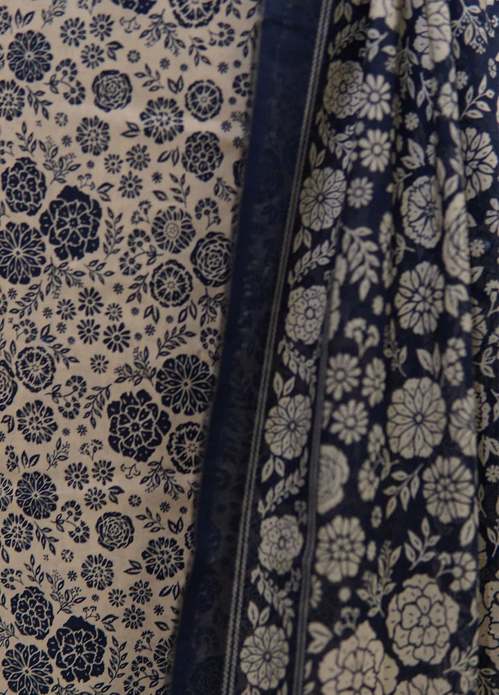 Digital Print By Bin Saeed Printed Lawn Suit Unstitched 3 Piece BS24F D-675 - Summer Collection