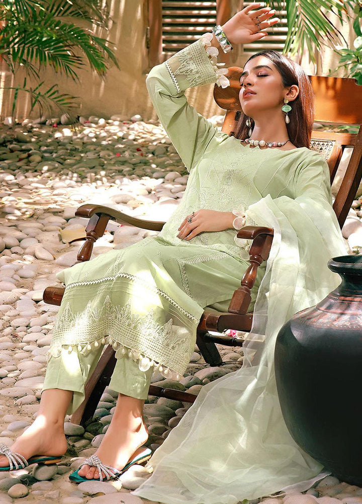 Dilara By Khas Embroidered Lawn Suits Unstitched 3 Piece KHS23D KOE-17031 - Summer Collection