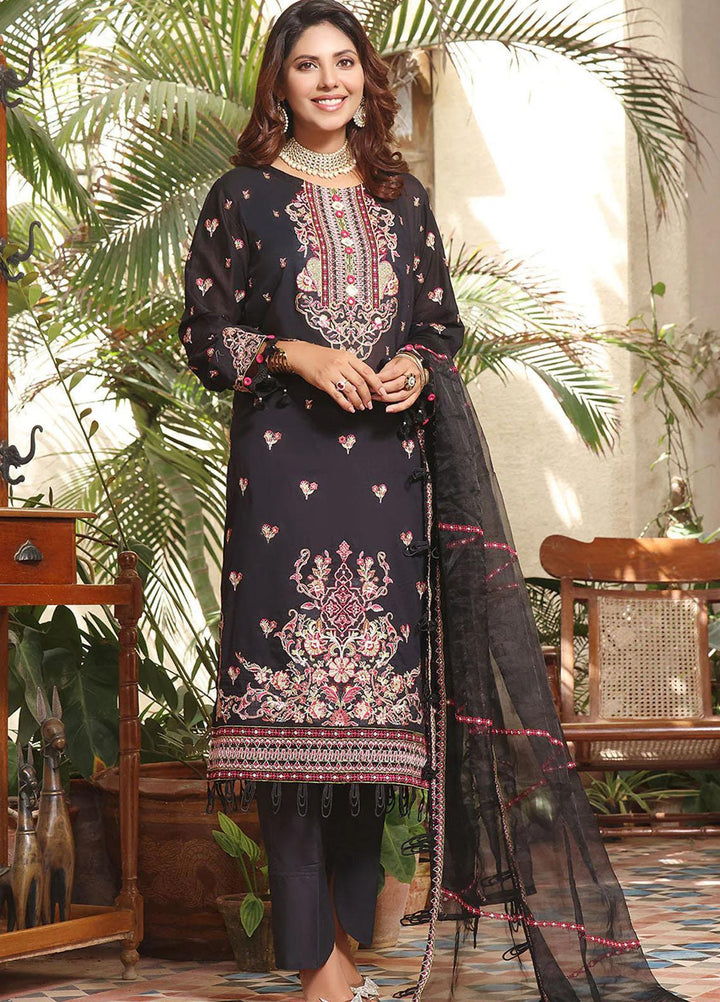 Dilara By Khas Embroidered Lawn Suits Unstitched 3 Piece KHS23D KOE-17034 - Summer Collection