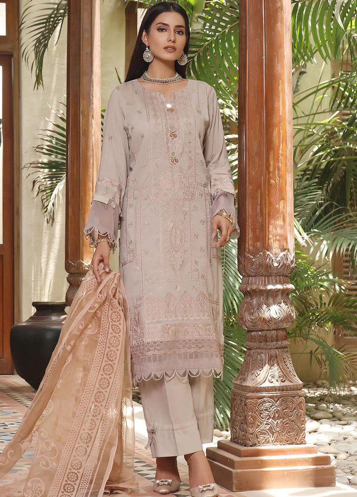 Dilara By Khas Embroidered Lawn Suits Unstitched 3 Piece KHS23D KOE-17039 - Summer Collection