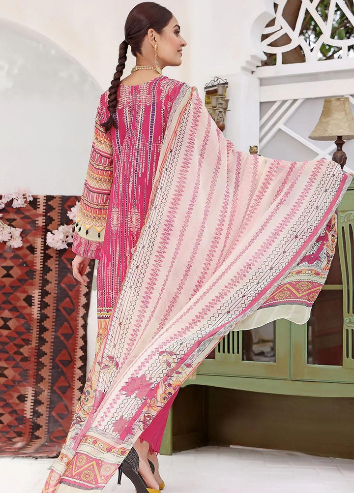 Dilara By Khas Embroidered Lawn Suits Unstitched 3 Piece KHS23D KC-1407 - Summer Collection