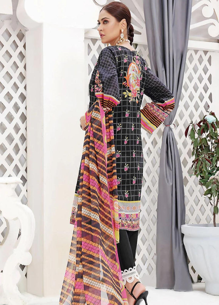 Dilara By Khas Embroidered Lawn Suits Unstitched 3 Piece KHS23D KC-1411 - Summer Collection