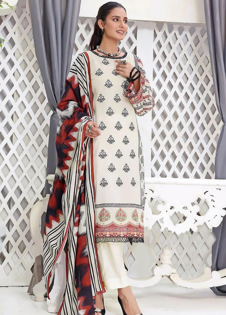 Dilara By Khas Embroidered Lawn Suits Unstitched 3 Piece KHS23D KL-1435 - Summer Collection