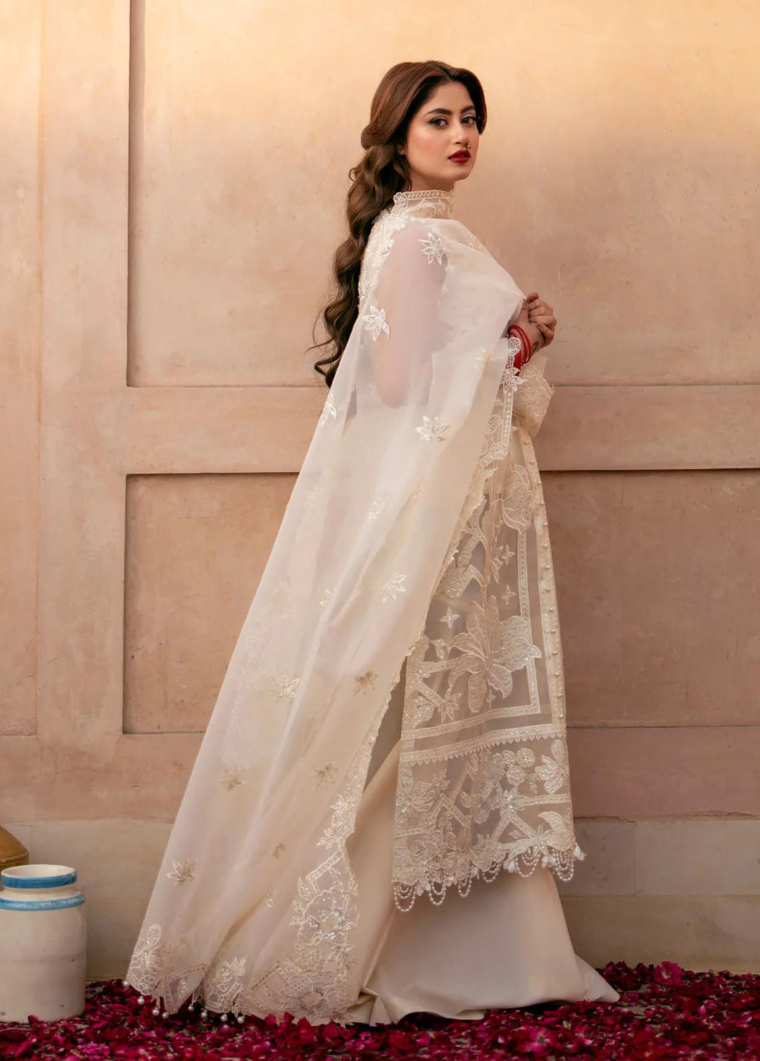 Dilbaro By Bin Ilyas Embroidered Lawn Suits Unstitched 3 Piece BI24D 402B - Festive Collection