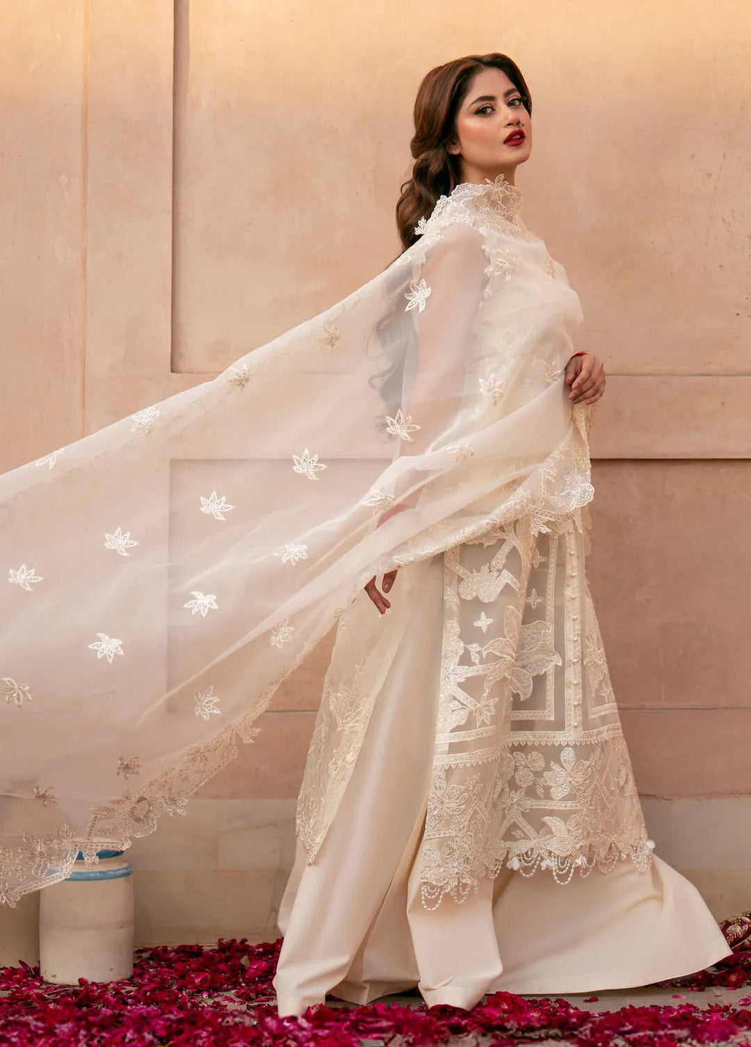 Dilbaro By Bin Ilyas Embroidered Lawn Suits Unstitched 3 Piece BI24D 402B - Festive Collection