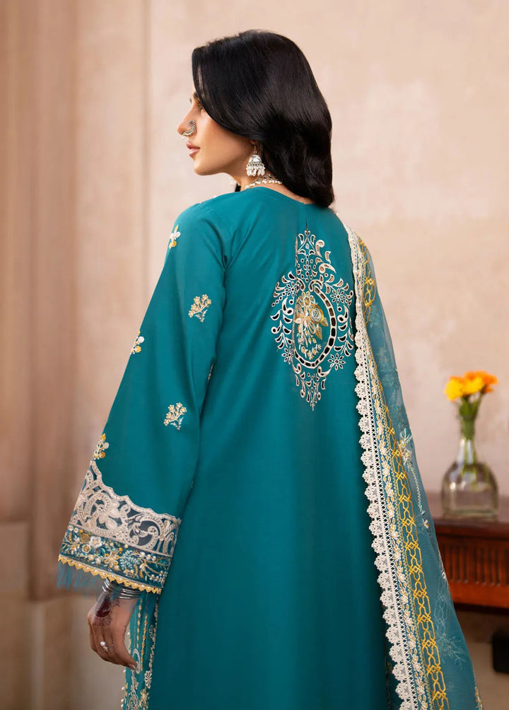 Dilbaro By Bin Ilyas Embroidered Lawn Suits Unstitched 3 Piece BI24D 404B - Festive Collection