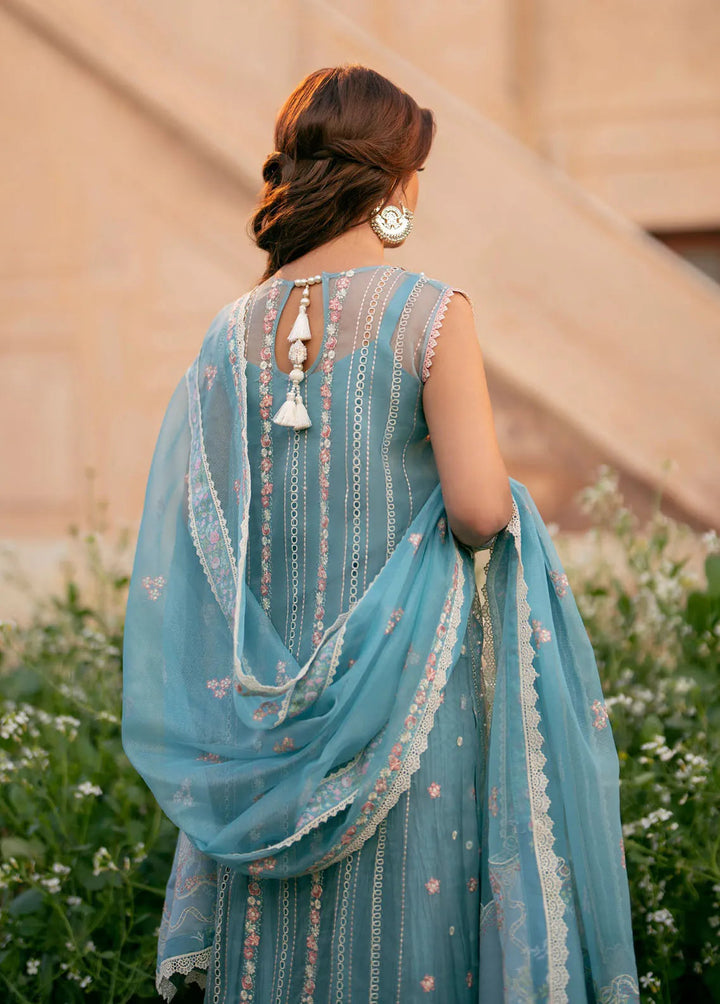 Dilbaro By Bin Ilyas Embroidered Lawn Suits Unstitched 3 Piece BI24D 406B - Festive Collection